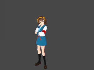 Model Haruhi S 3D Model