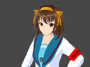 Model Haruhi S 3D Model