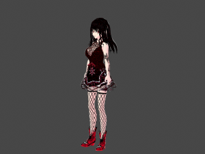 Model Underworld Girl 3D 模型