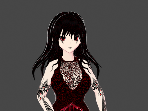 Model Underworld Girl 3D 模型