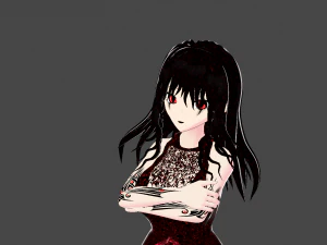 Model Underworld Girl 3D Model