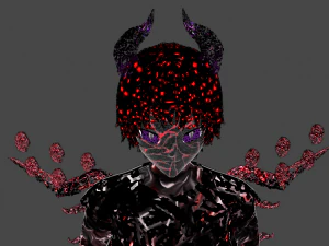 모델 super dmon 매우 모드 3D 모델