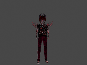 Model super dmon extremely mod 3D Модель