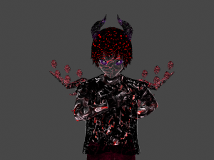 Model super dmon extremely mod 3D Модель