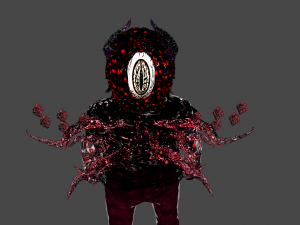 Model super dmon extremely mod 3D Модель