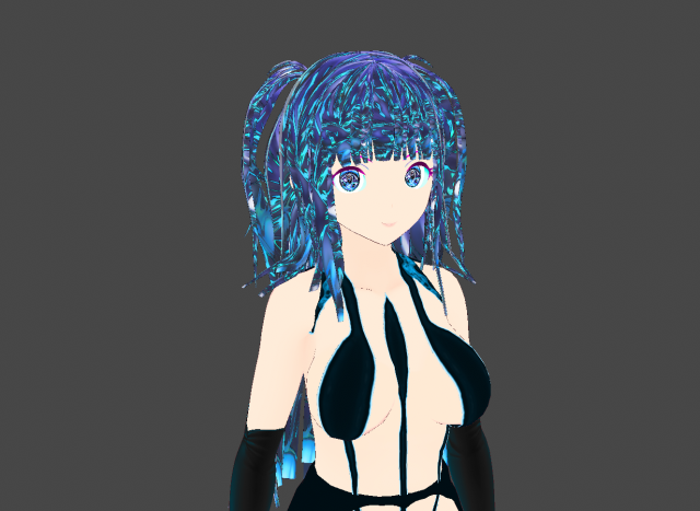 Model Nina hot mod Fictional person 3D मॉडल .c4d .max .obj .3ds .fbx .stl .blend 