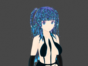 Model Nina hot mod Fictional person 3D-Modell