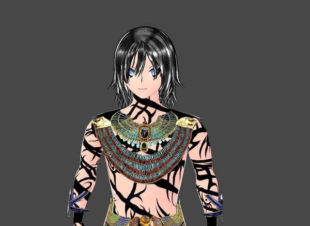 Model ANU mod 3D Модель .c4d .max .obj .3ds .fbx .stl .blend 