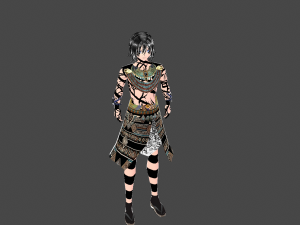 Model ANU mod 3D Модель