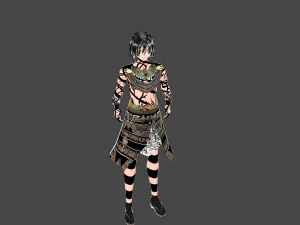 Model ANU mod 3D Model