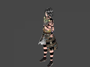 Model ANU mod 3D Model