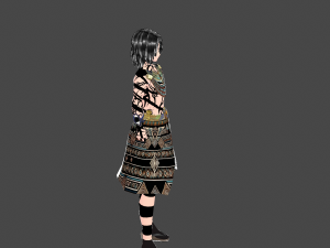 Model ANU mod 3D Модель