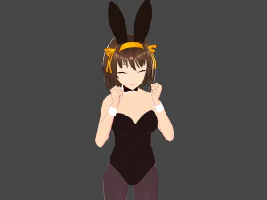 模型 春日的兔子 mod 3D 模型