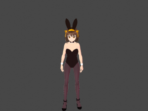 Model Haruhi s Bunny mod 3Dモデル