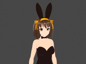 Model Haruhi s Bunny mod 3Dモデル
