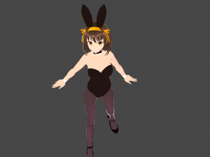 Model Haruhi s Bunny mod 3Dモデル