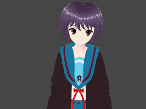 模特YukiN 3D 模型
