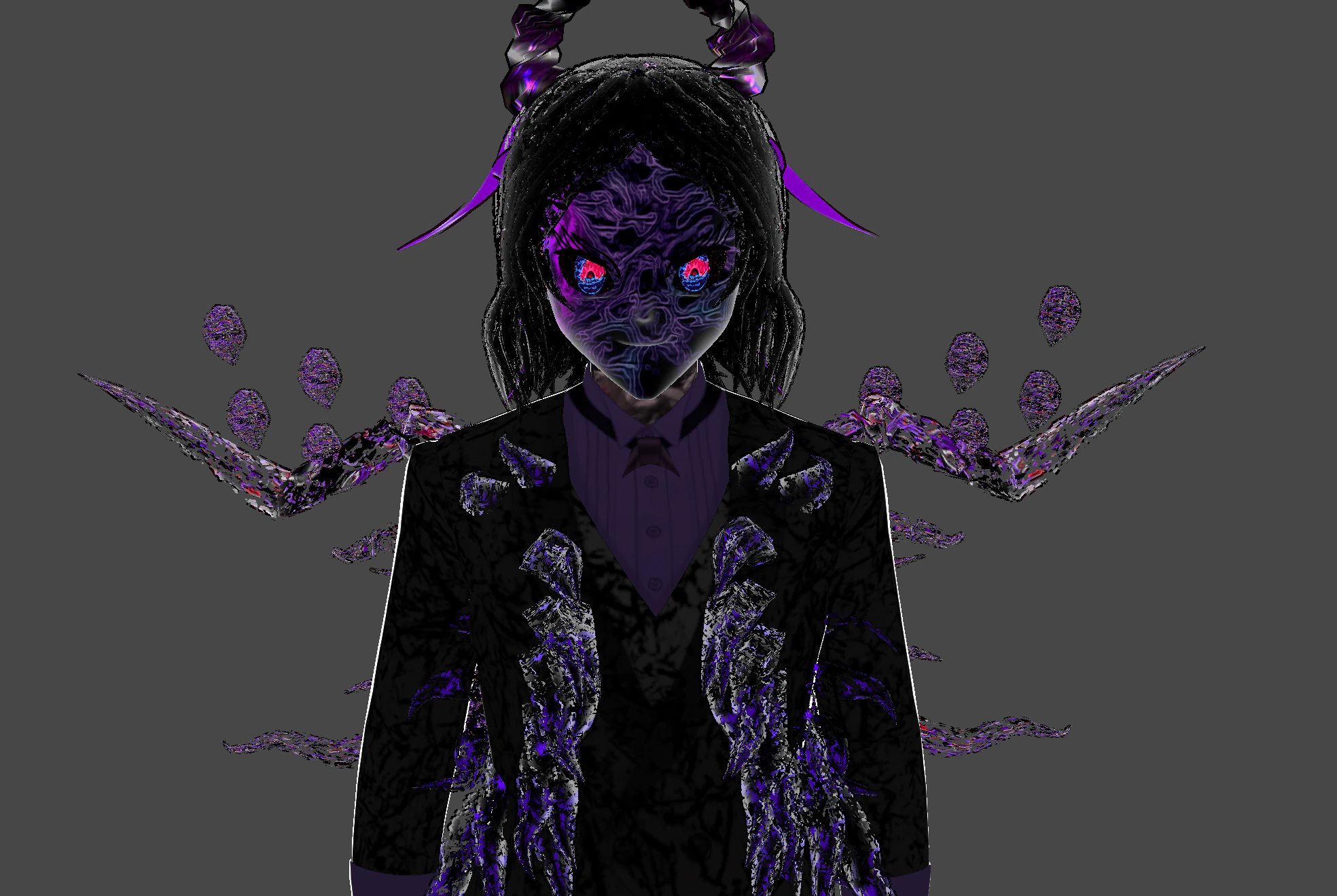 Super demonMod 3D Model .c4d .max .obj .3ds .fbx .stl .blend