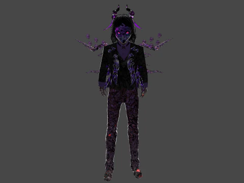 Super demonMod 3D Model