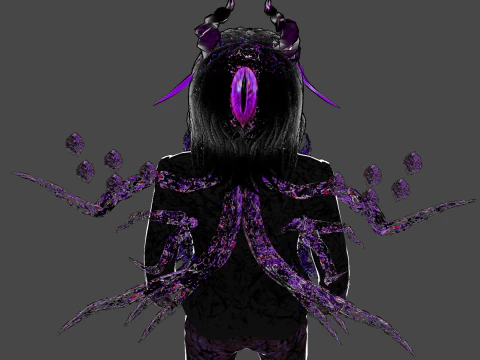 Super demonMod 3D Model