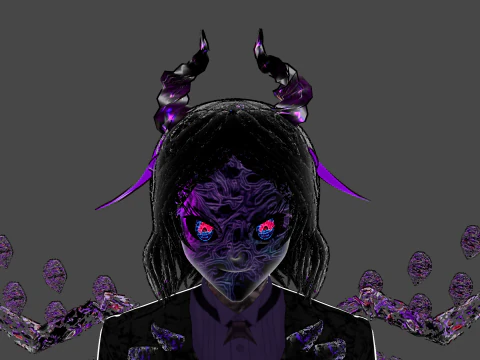 Super demonMod 3D Model