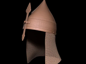 Middle Eastern helmet 3D Model