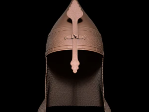 Middle Eastern helmet 3D Model