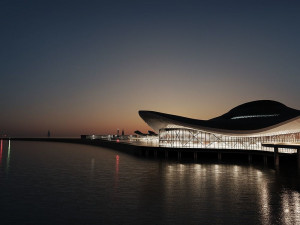 Floating Airport Modelo 3D