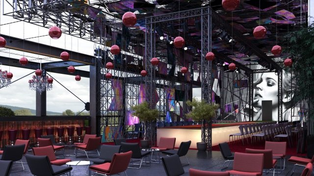 Catwalk 3D-Modell .c4d .max .obj .3ds .fbx .stl .blend 