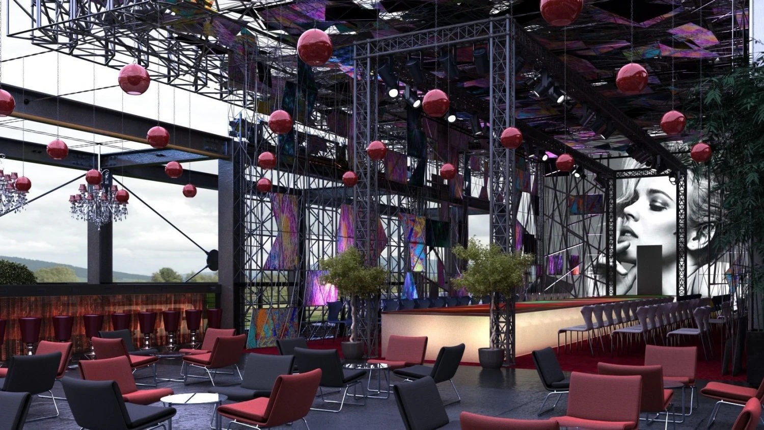 Catwalk 3D Model .c4d .max .obj .3ds .fbx .stl .blend 