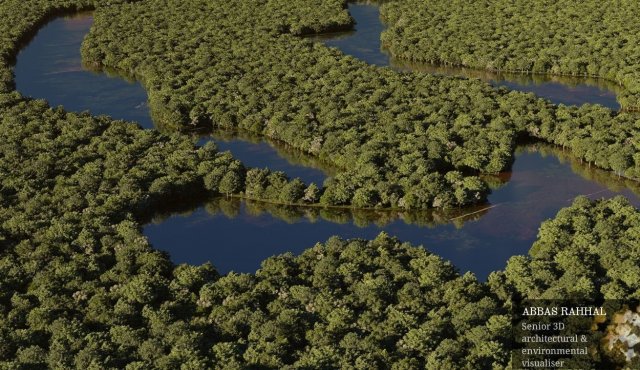 Forest 3D 모델 .c4d .max .obj .3ds .fbx .stl .blend 