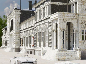 B&acirc;timent historique Modèle 3D