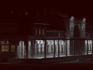 B&acirc;timent historique Modèle 3D