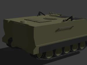 Low polly m113 3D Model