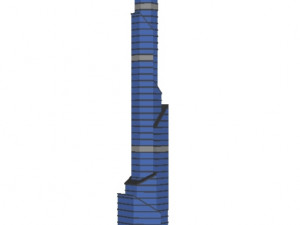 3D Building Model 3D