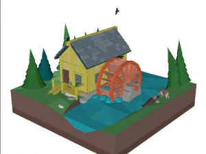 3d house 3D Model