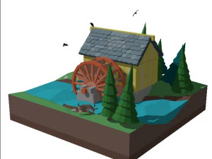 3d house 3D Model