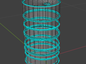 Iron barrel 3D 模型
