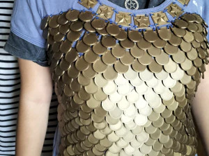 एक ड्रैगन स्केल 3D प्रिंट मॉडल