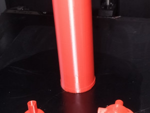 CONTAINER WITH TECHNICAL LID 3D Print Model