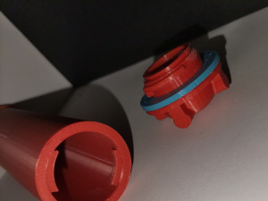 CONTAINER WITH TECHNICAL LID 3D Print Model