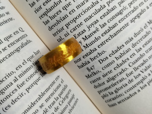 UNIQUE RING OF POWER - ANILLO UNICO DE PODER 3D-Druckmodell