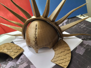 SUN HELMET - CASCO DE SOL 3D Print Model