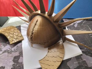 SUN HELMET - CASCO DE SOL 3D Print Model