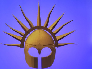 SUN HELMET - CASCO DE SOL 3D Print Model