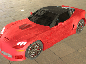 Corvette ZR1 3Dモデル
