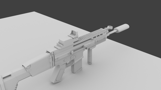 Scar-H Modelo 3D .c4d .max .obj .3ds .fbx .stl .blend 