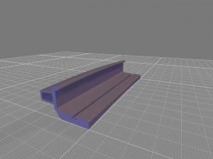 Suporte para smartphone para fiat panda 2023 e seguintes Modelo de Impressão 3D