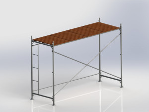 Scaffolding Model Model 3D