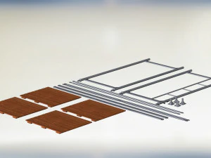 Scaffolding Model 3D Model